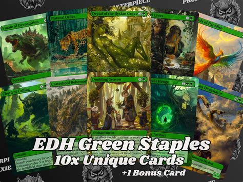 green edh staples|Top 10 Green Commander Staples Intro to EDH!.